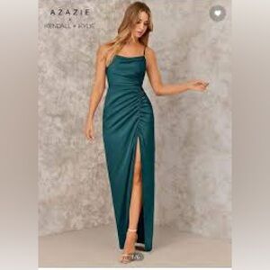 Azazie x Kendal & Kylie Cowl Neck Bridesmaids Dress